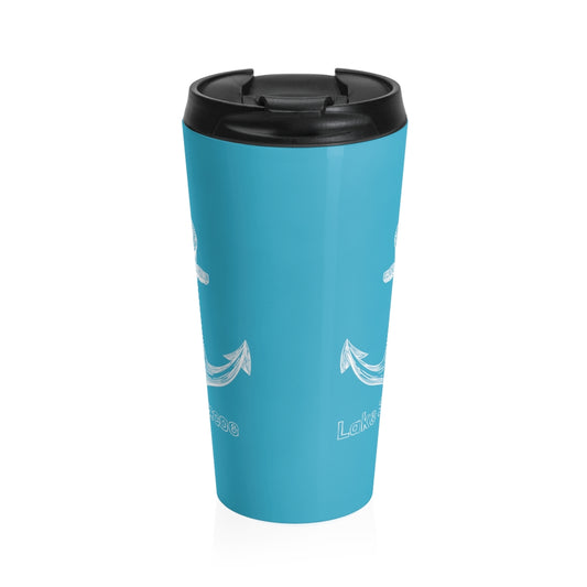 Lake Simcoe Stainless Steel Travel Mug Turquoise