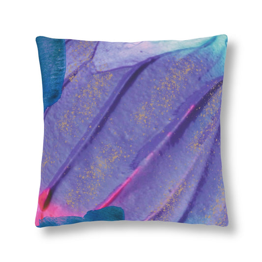 Light Upon Blooms Waterproof Pillow 16 inches by 16 inches